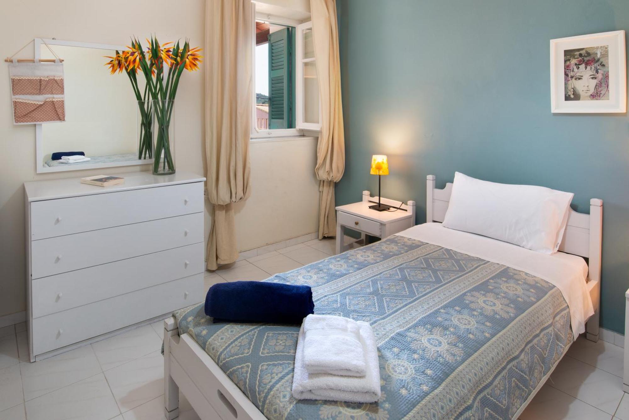 Paola'S Full Sea View House Apartment Gaios Bagian luar foto